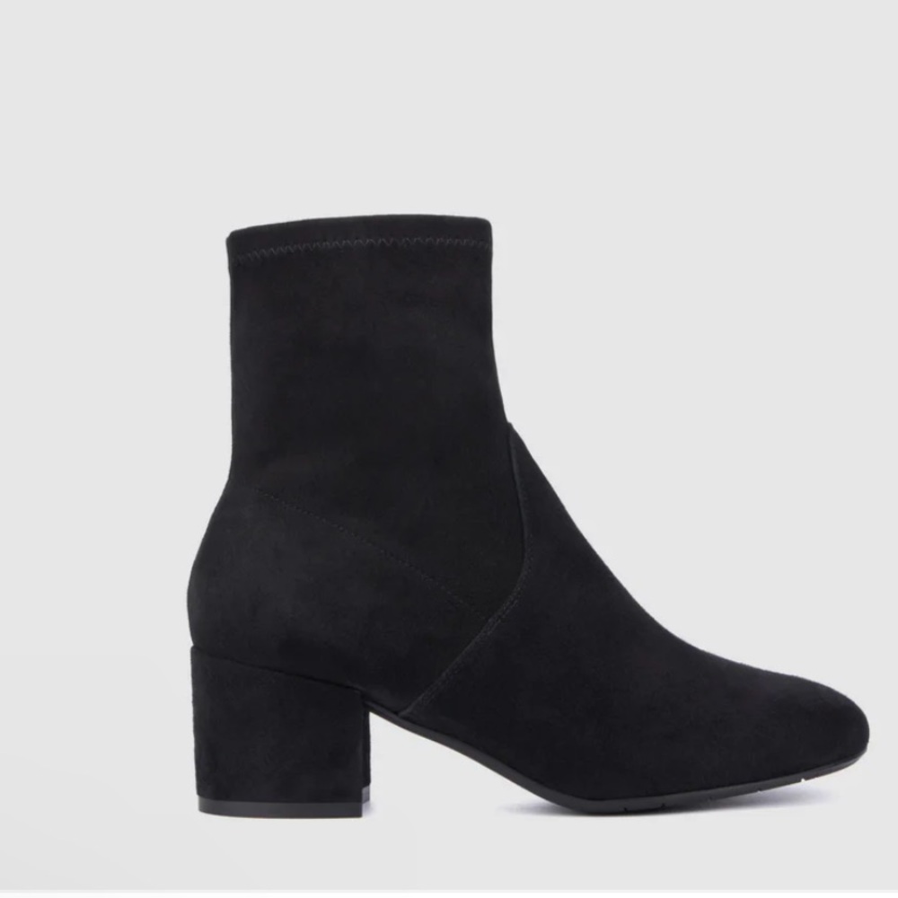 NEW Aquatalia Lilianna Black Women's Ankle Boots